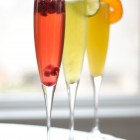 new-years-champagne Champagne and fruit cocktails for New Year's Eve