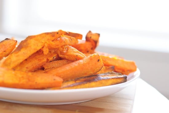 crispy baked sweet potato fries recipe