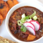 sweet potato chili vegetarian sweet potato chili recipe