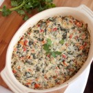 Super Bowl recipes light spinach dip