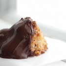 chocolate-dipped macaroon chocolate dipped macaroon