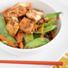 roasted tofu with steamed vegetables and quinoa roasted tofu with steamed vegetables and quinoa