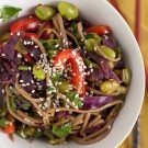 Soba Noodle & Raw Veggie Salad Soba Noodle & Raw Veggie Salad