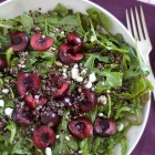 cherry, arugula and quinoa salad cherry, arugula and quinoa salad