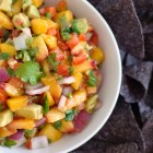 peach avocado salsa recipe peach avocado salsa recipe
