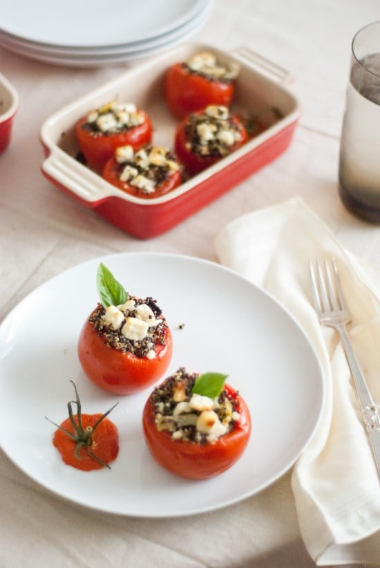 quinoa stuffed tomatoes recipe