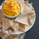 spicy sweet potato hummus
