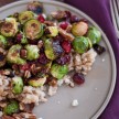 Roasted Brussels Sprouts and Cranberries with Barley Roasted Brussels Sprouts and Cranberries with Barley