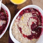 cranberry orange steel cut oats