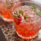 Strawberry-Infused Mint Julep Strawberry-Infused Mint Julep