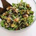 Roasted Broccoli, Arugula and Lentil Salad