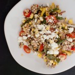 Blackened Green Bean and Quinoa Salad