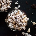 Stovetop Popcorn with Chili Powder and Dark Chocolate