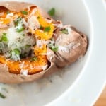 Rosemary Parmesan Sweet Potato