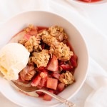 Strawberry Rhubarb Crisp