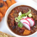 Vegetarian Sweet Potato Chili