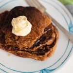 Whole Wheat Gingerbread Pancakes