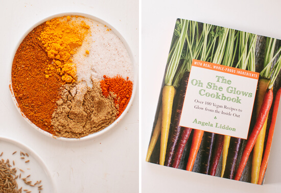 Spices and The Oh She Glows Cookbook