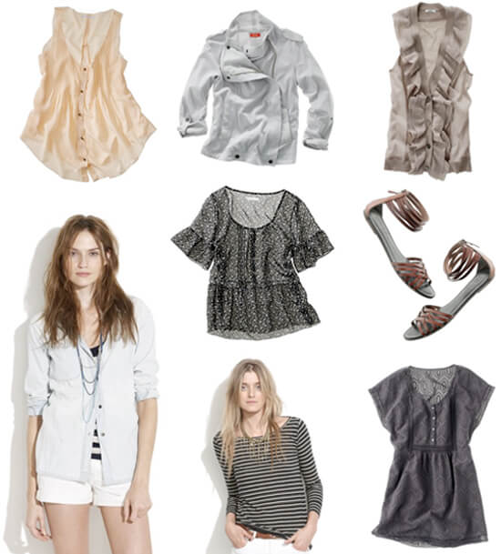 favorite Madewell clothing items