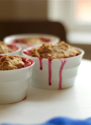 baked miniature cobblers