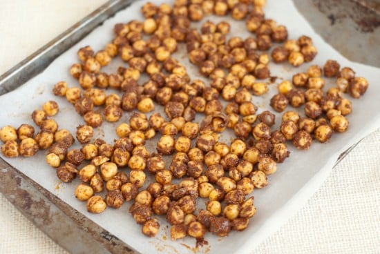 Indian spiced chickpeas