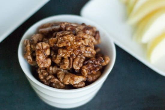 sweet and spicy walnuts