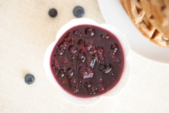 blueberry ginger syrup