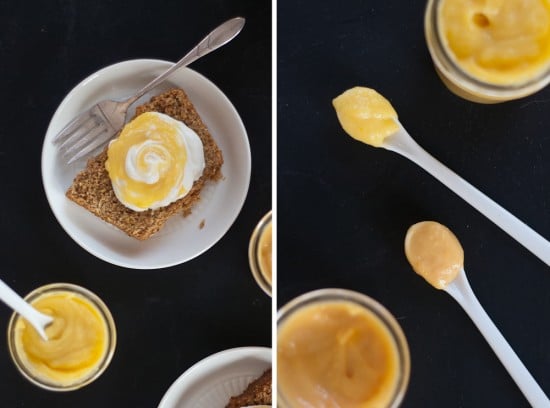 honey-sweetened blood orange and meyer lemon curd recipes