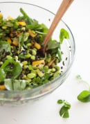 Watercress and Forbidden Rice Salad with Ginger Vinaigrette