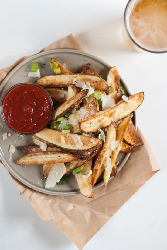 crispy baked French fries