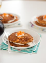 carrot cake pancakes
