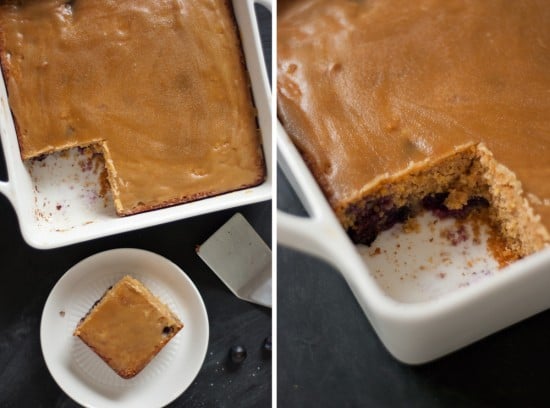 Melissa Clark's blueberry maple tea cake recipe