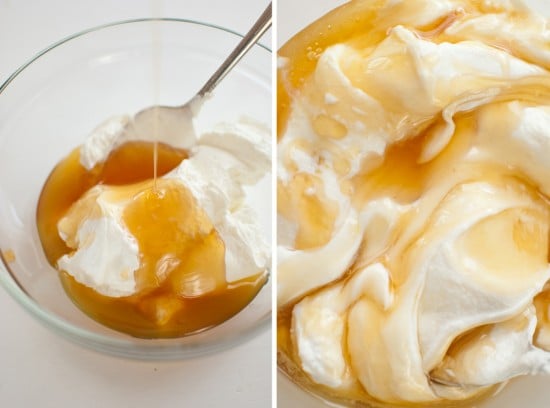 honey and yogurt