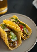 Summer Squash Tacos with Avocado Chimichurri