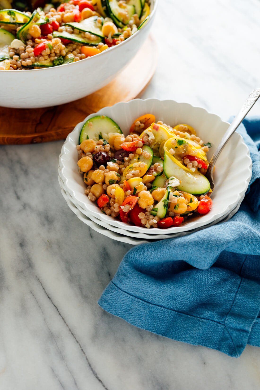 couscous salad recipe with mediterranean flavors