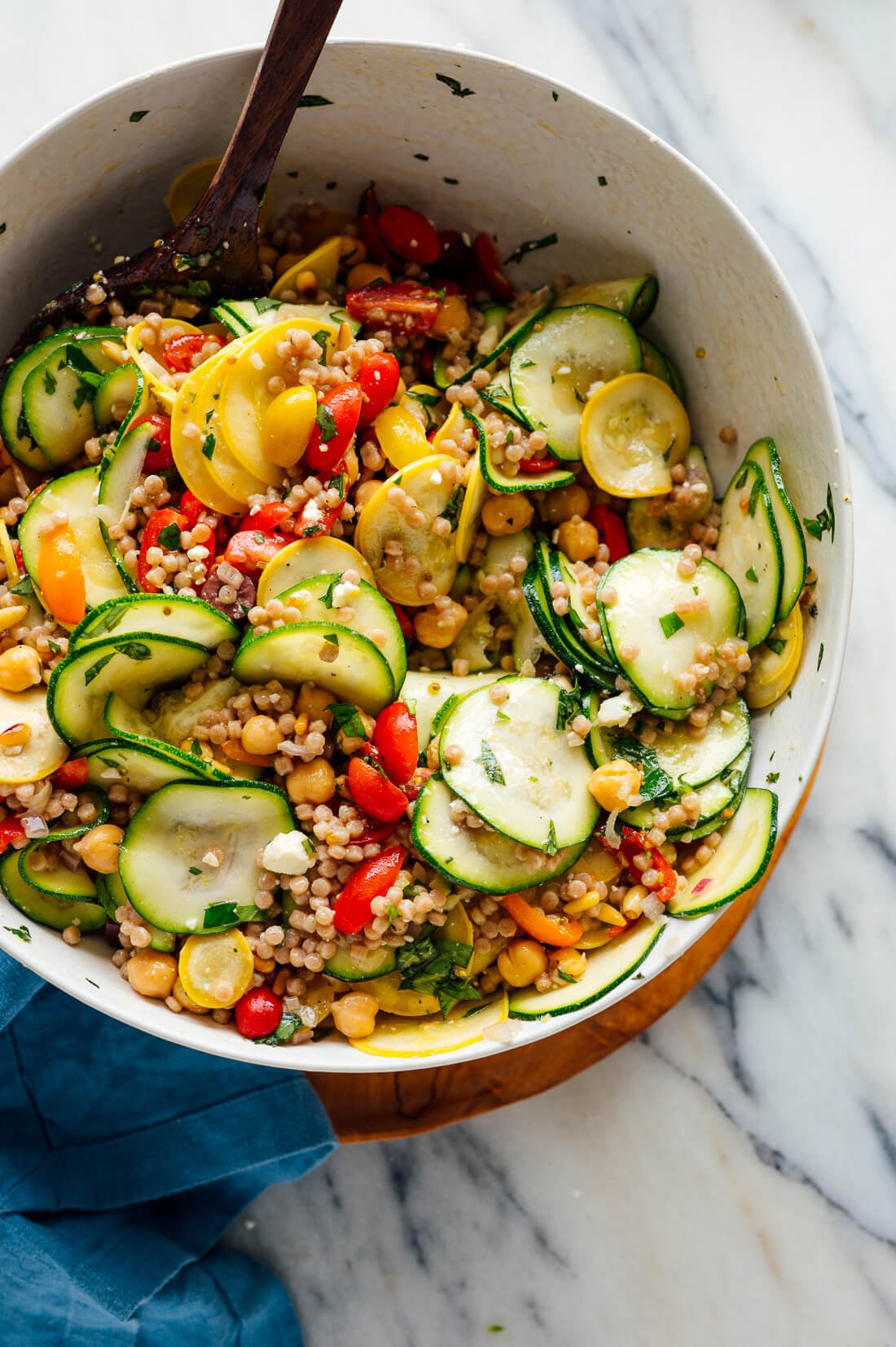 Mediterranean Couscous Salad Recipe Cookie And Kate