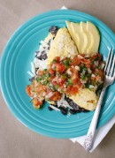 Tex-Mex Omelet with Roasted Cherry Tomato Salsa