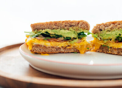 Veggie Breakfast Sandwich Recipe - Cookie and Kate