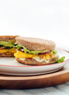veggie breakfast sandwich recipe
