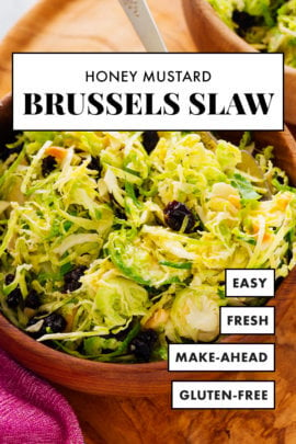 brussels sprout coleslaw