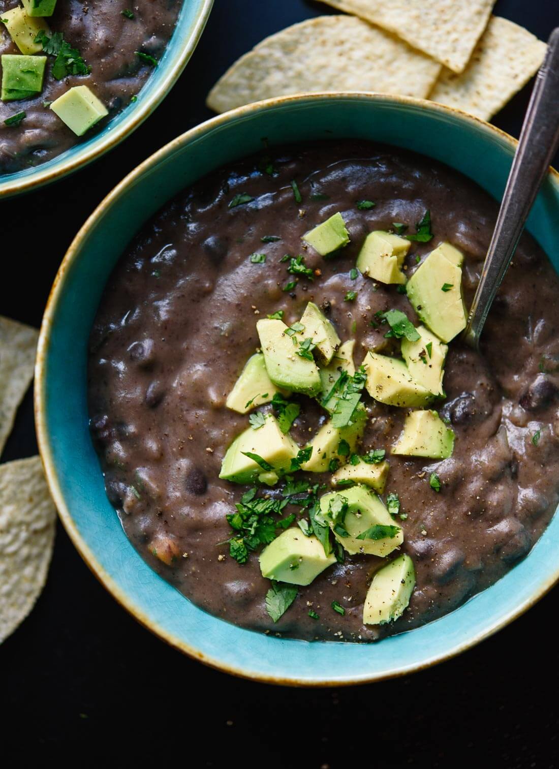 Spicy Black Bean Soup Recipe - Cookie and Kate