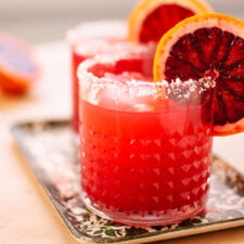 Blood Orange Margaritas Image
