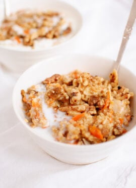 Morning glory oatmeal recipe
