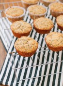 Double lemon poppy seed muffins (made with whole wheat flour and yogurt) cookieandkate.com