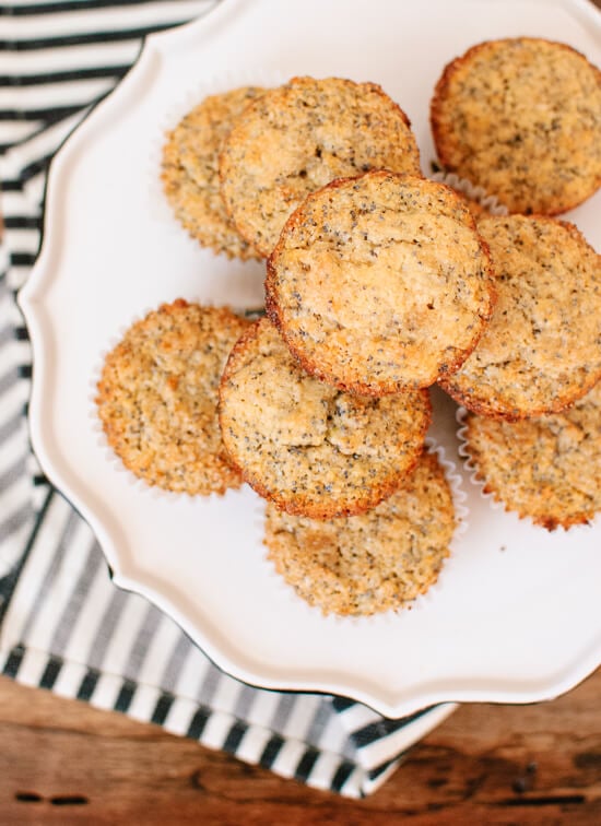 Whole wheat double lemon poppy seed muffins - cookieandkate.com