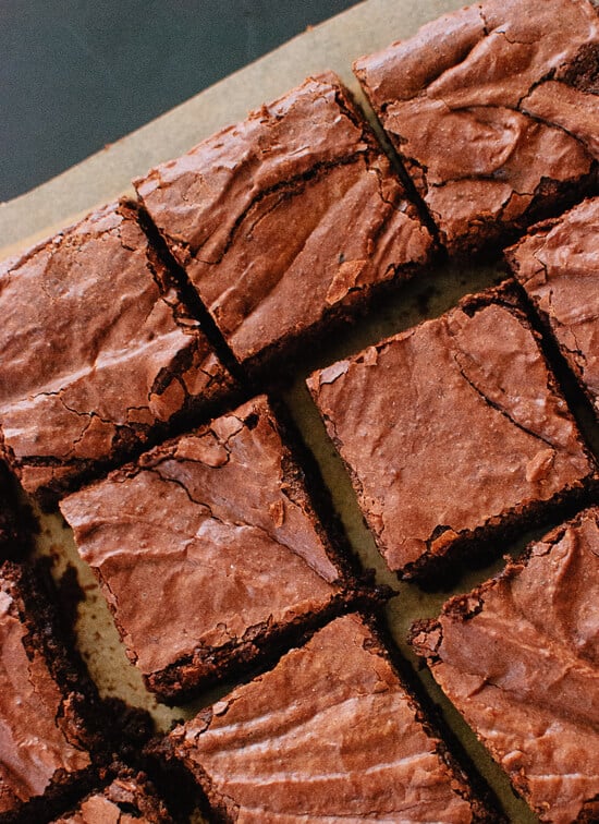 The best homemade brownies I've ever tasted. - recipe at cookieandkate.com