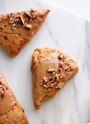 Vegan banana nut scones - made with coconut oil instead of butter! cookieandkate.com