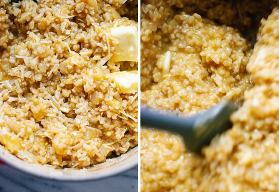 how to make brown rice risotto