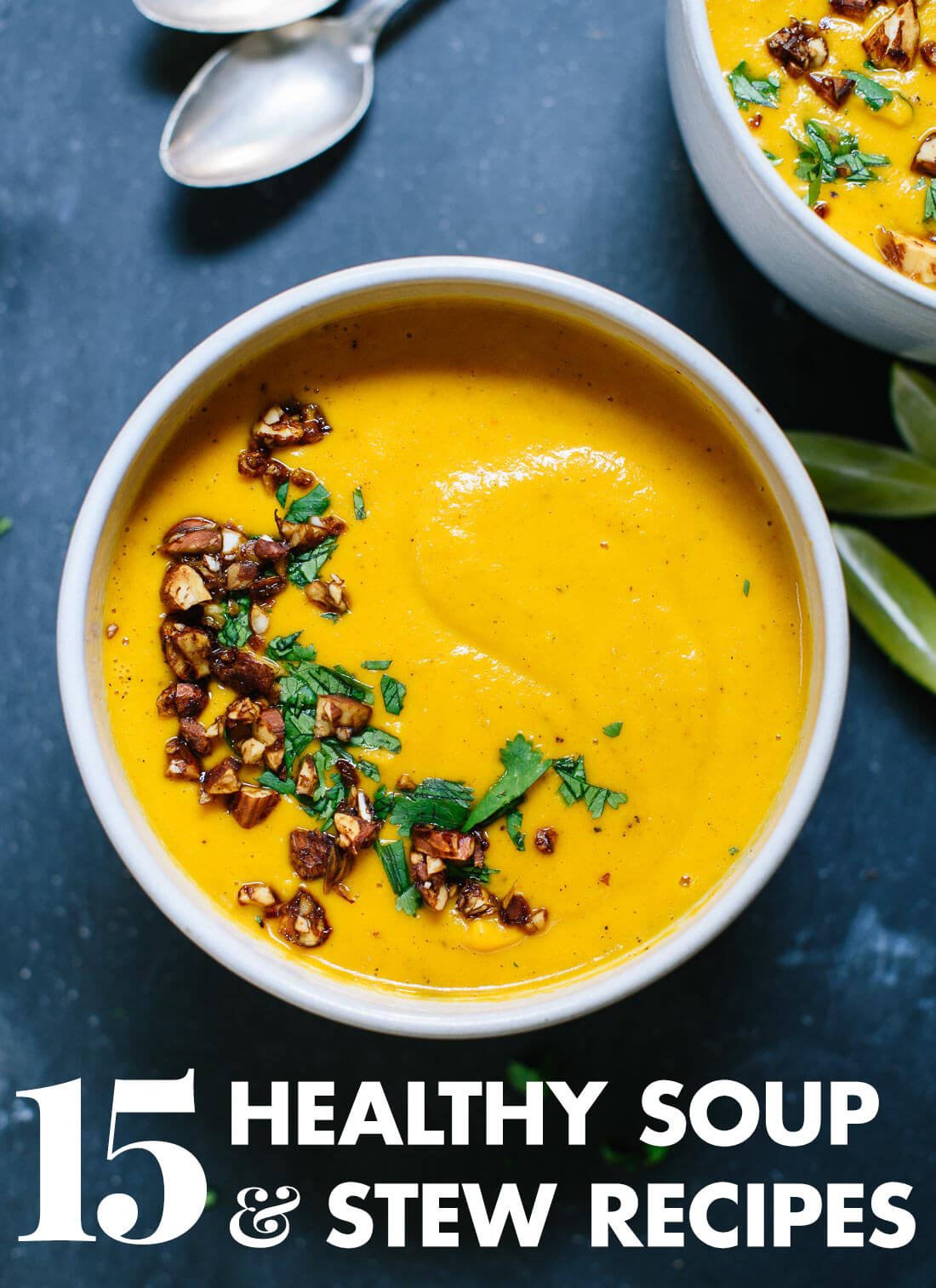 15 Healthy Vegetarian Soup Recipes