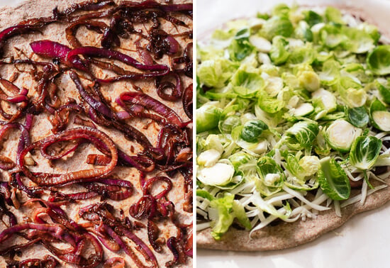 how to make brussels sprouts pizza